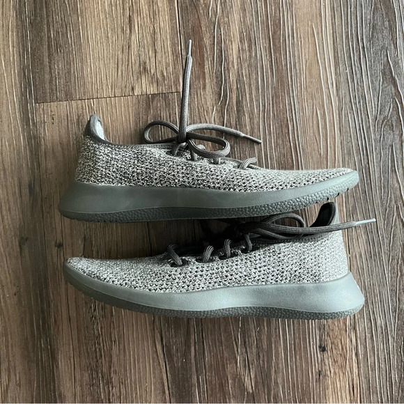Allbirds Shoes Women's 7 Tree Runners Gray Lace Up Sneakers | like new - Picture 3 of 8